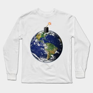 Sad Planet 04a. Long Sleeve T-Shirt